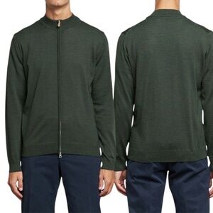 Stenstroms Merino Wool Zip Up Cardigan Sweater